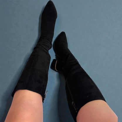 Jadwiga czarne kozaki